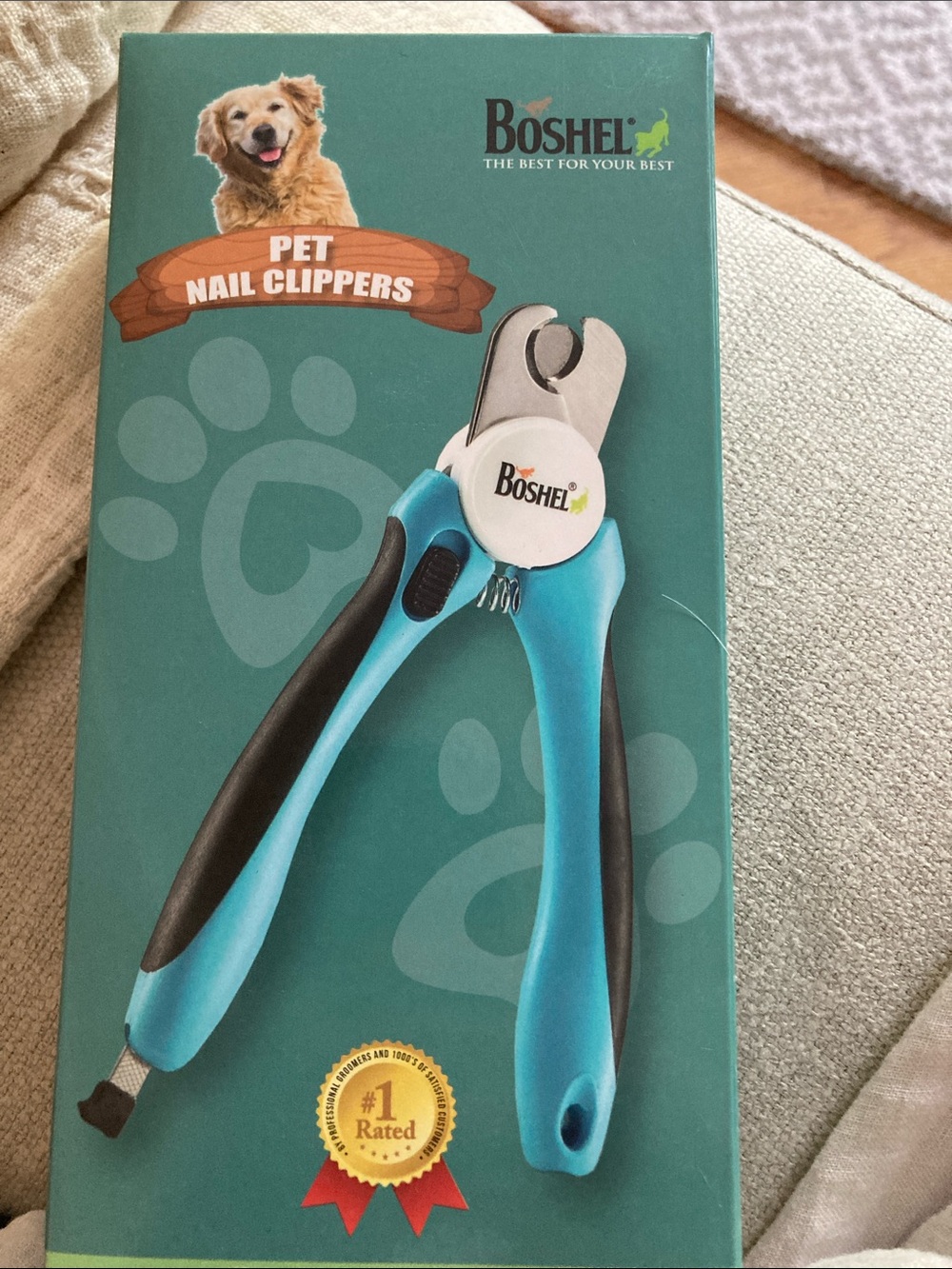 Blue Pet Nail Clippers for Small Pets